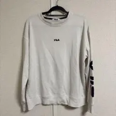 FILA ホワイト色 トレーナー L