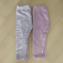 ユニクロ　フリースパンツ　フリースレギンス　まとめ売り　90