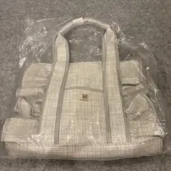 NICECLAUP ナイスクラップ ノベルティ フリルトートバッグ サックス