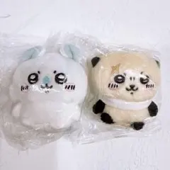 ちいかわ　お座りぬいぐるみ　ラッコ　モモンガ　ガチャ　マスコット