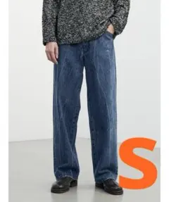 LIDNM VINTAGE SLUB STRAIGHT DENIM 試着のみのサムネイル