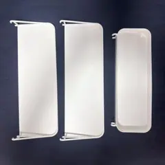 IKEA スコーディス ディスプレイシェルフ ホワイト フックのサムネイル