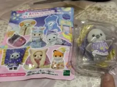 シルバニアファミリー　キラキラくじ　G賞 シマエナガの赤ちゃん