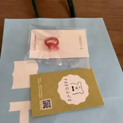 【新品】はしるこいぬリング　いちごマーブル