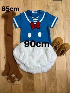 ドナルドダック風コスチューム 90cm