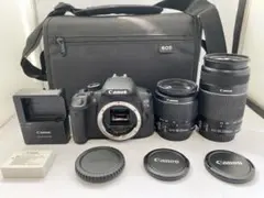 (美品) Canon キヤノン EOS Kiss X6i ダブルズームキットのサムネイル