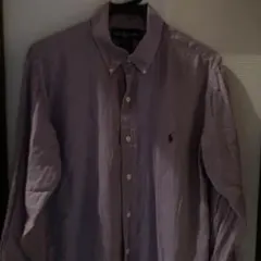 Ralph Lauren Yarmouth メンズ長袖シャツ 紫