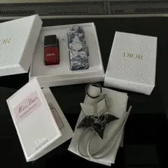 新品未使用　バースデーギフト　Dior リップ・ネイル　キーチャーム　等 セット