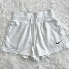 NIKE ナイキ ショートパンツ トレーニングウェア スウェット 白 XS ジム