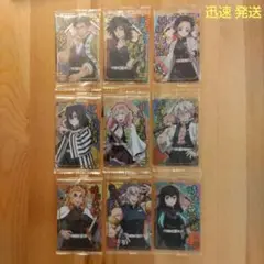 鬼滅の刃 ウエハースカード 柱 コンプリート 合計9点