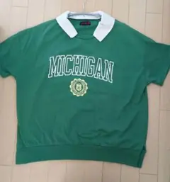 lovetoxic MICHIGAN 半袖シャツ 緑のサムネイル