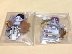 鬼滅の刃　ufotable Cafe 広島　猗窩座　アクリルスタンド　鬼舞辻無惨