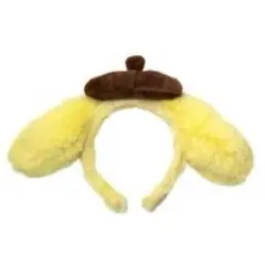 布丁狗髮箍 毛茸茸髮箍
