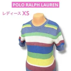 ‼️正規品‼️ ラルフローレン 半袖 ニット パステルカラー ボーダー　NO1624