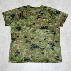 美品＊迷彩Tシャツ M カーキ メンズ古着 カモフラージュ