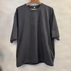 GU ドライストレッチボクシーT ダークグレー　Mサイズ　美品　Tシャツ