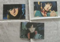 超時空要塞マクロス ポストカード 3枚セット Animage '85