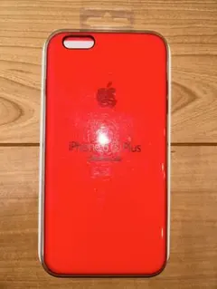 Apple純正 iPhone 6s Plus シリコンケース レッド
