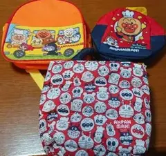 アンパンマンリュック カバン 3点セット