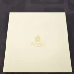WAKO 薄紫 レース付きハンカチ