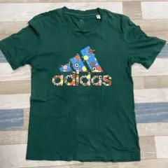 m*o様 adidas ダークグリーン Tシャツ s