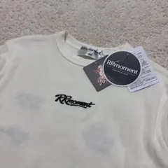 【即日発送】しまむら rrmoment ワッフルロンT 100
