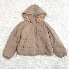 レイカズン Ray Cassin フード付きダウンジャケット ショート ゆったり