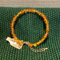 ポーランド製 天然琥珀 ブレスレット アンバー　ブレスレット