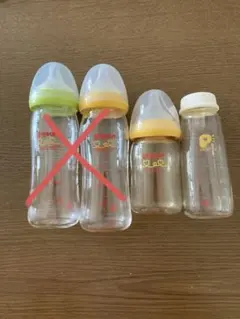 値下げ　哺乳瓶　お食事エプロン　シリコンプレート　まとめ売り