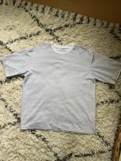GU ボーダー Tシャツ XLのサムネイル