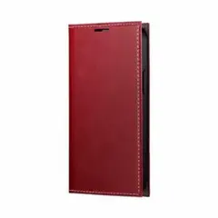 新品 未使用 iPhone 13 mini 薄型 保護 フラップケース レッド