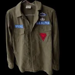 ALPHA INDUSTRIESミリタリージャケット MEDIUMオリーブドラブ