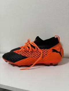 【美品】PUMA FUTURE サッカーシューズ オレンジ/ブラック　プーマ