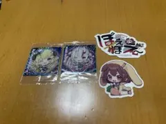 ホロライブ キャラクターイラスト ステッカー 4枚セット