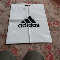 adidas ショップ袋 ショッパー ホワイト2枚売りのサムネイル