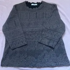 ダークグレー 五分袖 M〜L