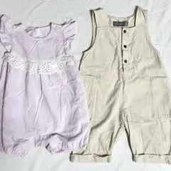 サロンペット　2点セット　優しい色合い　80