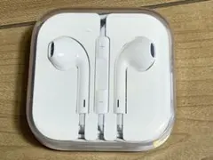 未使用　Apple 純正　リモコンマイク付イヤホン 3.5mmジャック　ケース付
