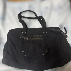 DIESEL archive metal logo ショルダーバッグ　Y2K