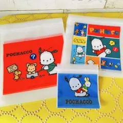 3coins★サンリオ★ポチャッコ★ジップバッグ★
