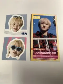 元木湧 少年忍者 厚紙 アイドルカード Myojo デタカ ピンナップ