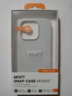 iPhone 15Pro対応 MOVAS™レザーケース（ミスティグレー）