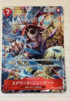 白ひげ デッキパーツ 全パラレル 赤青エースデッキパーツ 白ひげ・ロジャー/パラレル - メルカリ