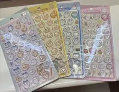 ちいかわ　ボンボンドロップシール 4点セット