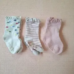 Baby Gap ベビー靴下 3足セット【3-6ヶ月】