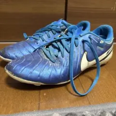 NIKE TIEMPO サッカーシューズ スパイク ブルー - メルカリ
