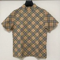 未Burberry バーバリーゴルフ/ノバチェック /トップス /半袖 M 綿のサムネイル