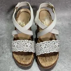 フェラガモ　FERRAGAMO ウェッジソールサンダル