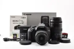 美品 ショット数3339回 Canon EOS Kiss X80 ダブルズーム - メルカリ