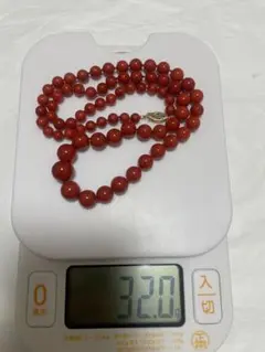 赤珊瑚 天然珊瑚 18k ネックレスペンダント 重さ約2.79g - メルカリ